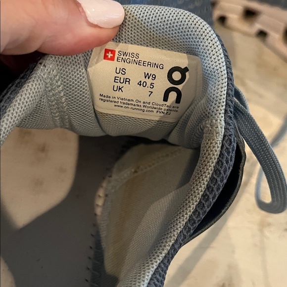 On Running Women's Cloudswift Shoes - Lake Sky Blue | size 9 - Picture 6 of 7